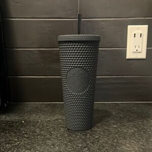 Starbucks Matte Black Studded Tumbler